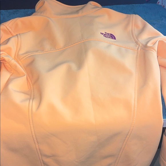 The North Face Vibrant Orange Fleece Jacket - Picture 6 of 6